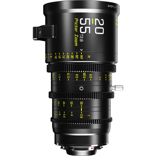 DZO Film Pictor 20 to 55mm T2.8 Super35 Parfocal Zoom Lens (PL Mount and EF Mount)