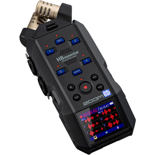 Zoom H6 essential 6-Track 32-Bit Float Portable Audio Recorder