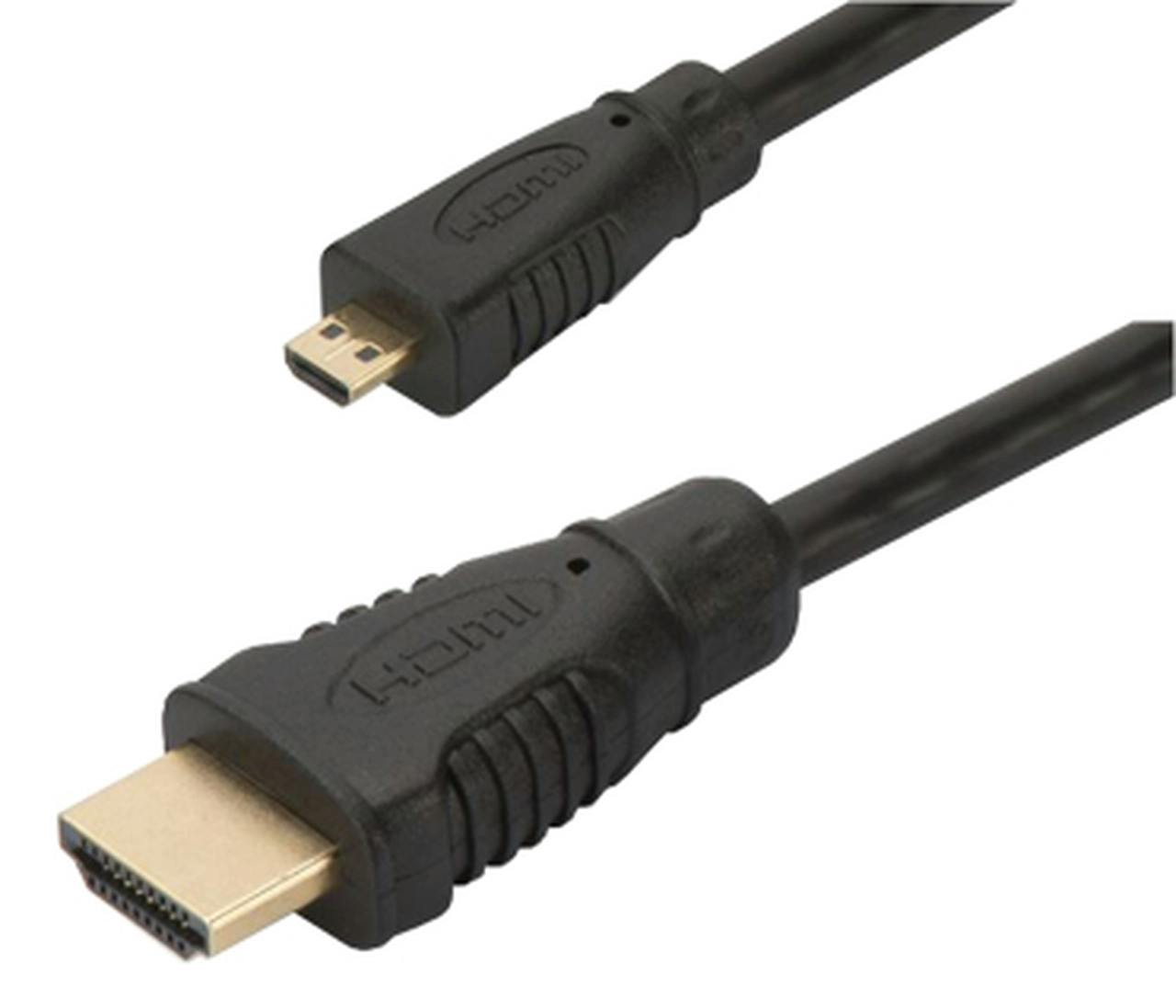 Video HDMI (Regular to Micro) Cable 2m