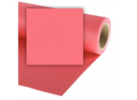 Background Paper Roll - Coral Pink - Colorama