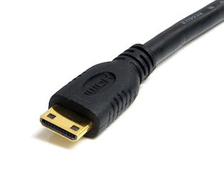 Video HDMI (Regular to Mini) Cable 0.7m