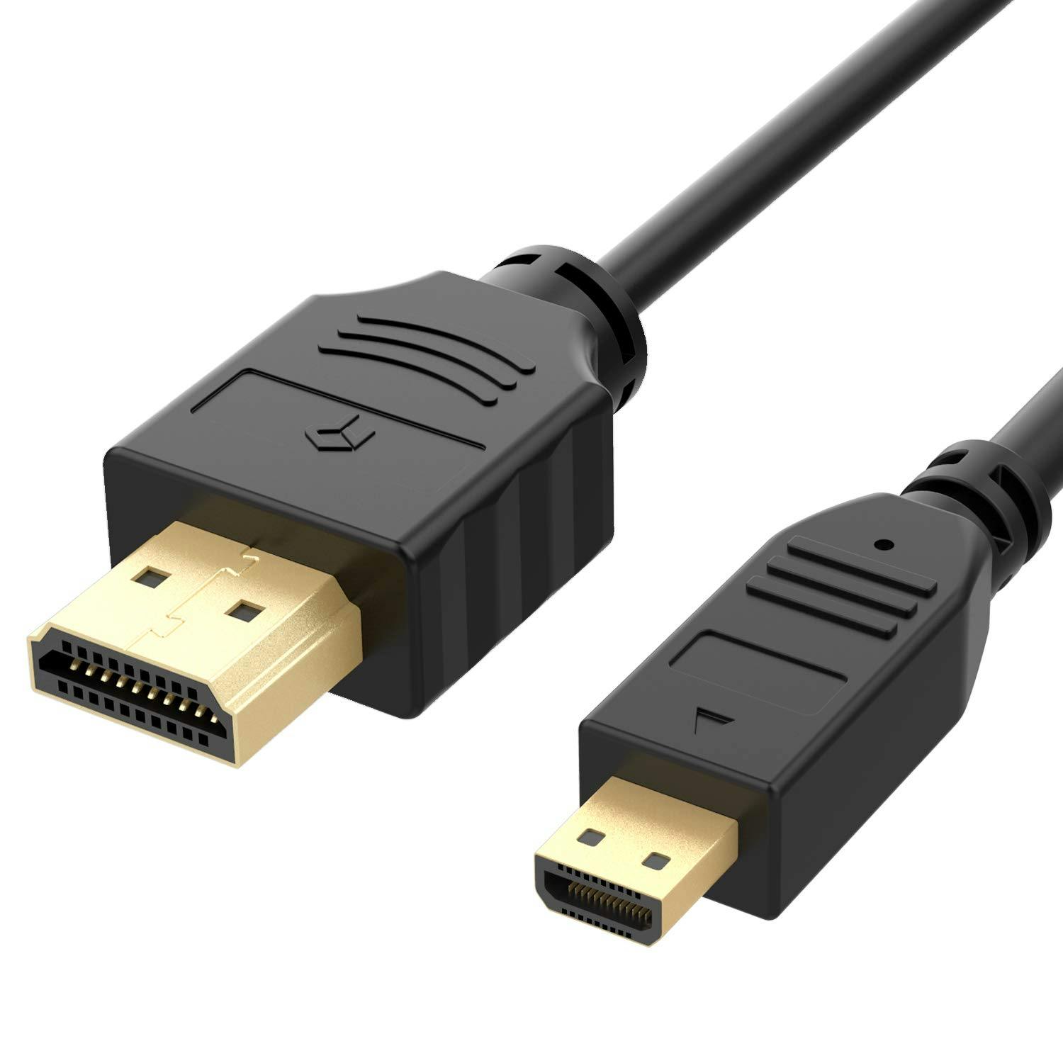 Video HDMI (Regular to Micro) Cable 0.3m