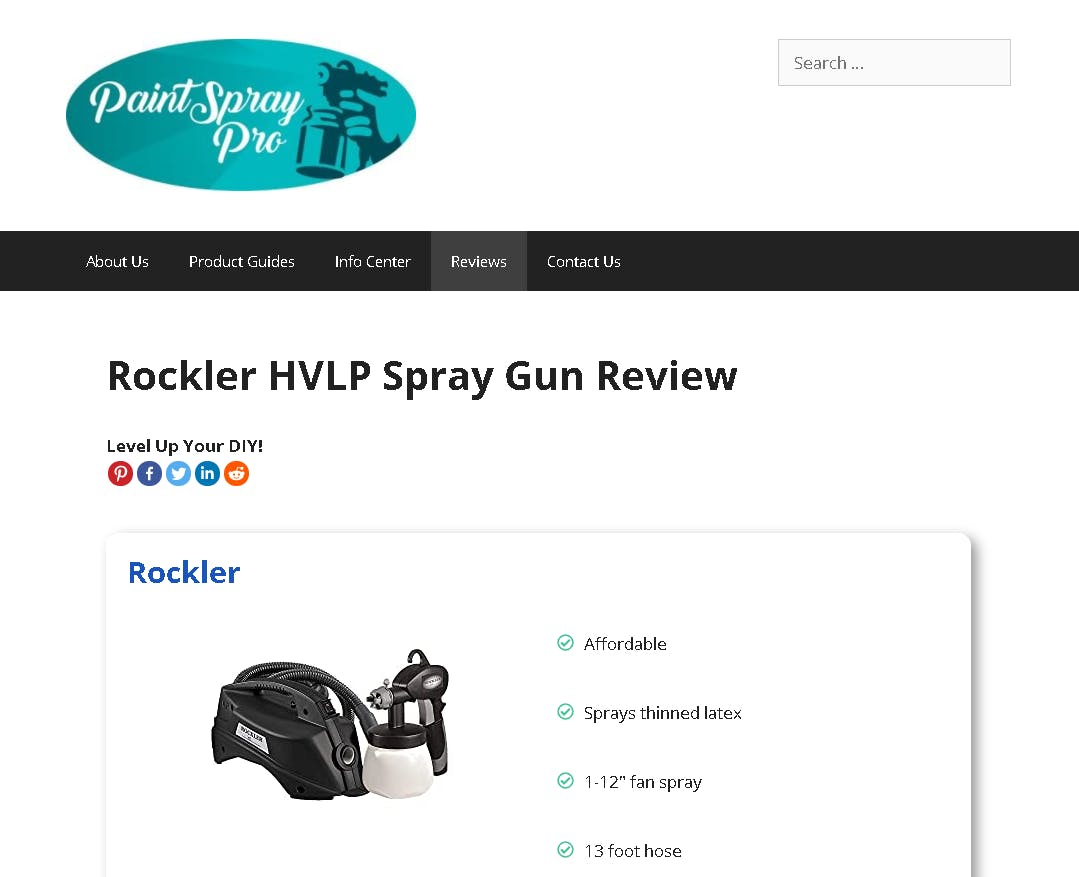 WhyBuy Rockler Paint Sprayer