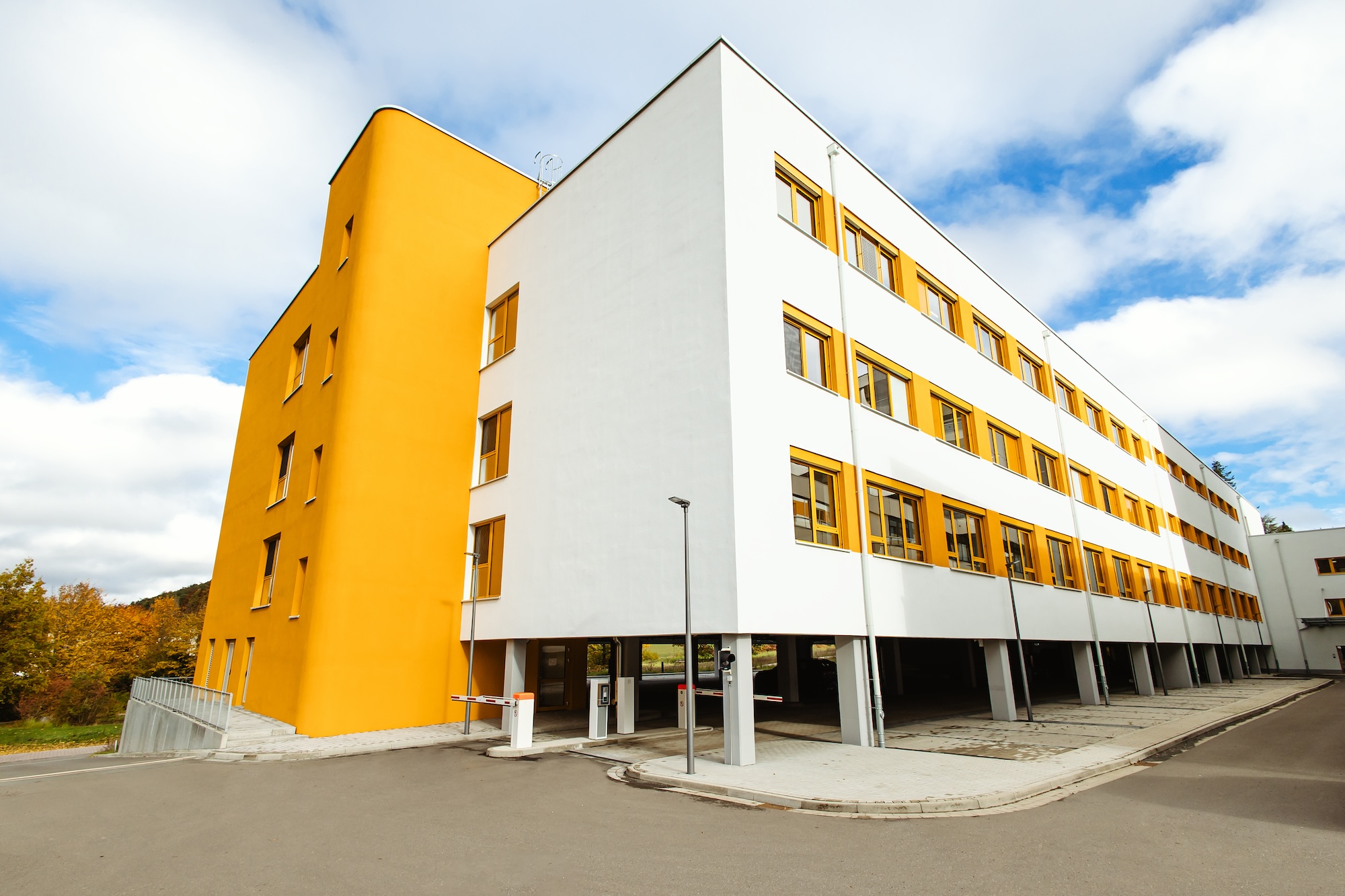 Außenansicht Neubau der Werner Wicker Klinik