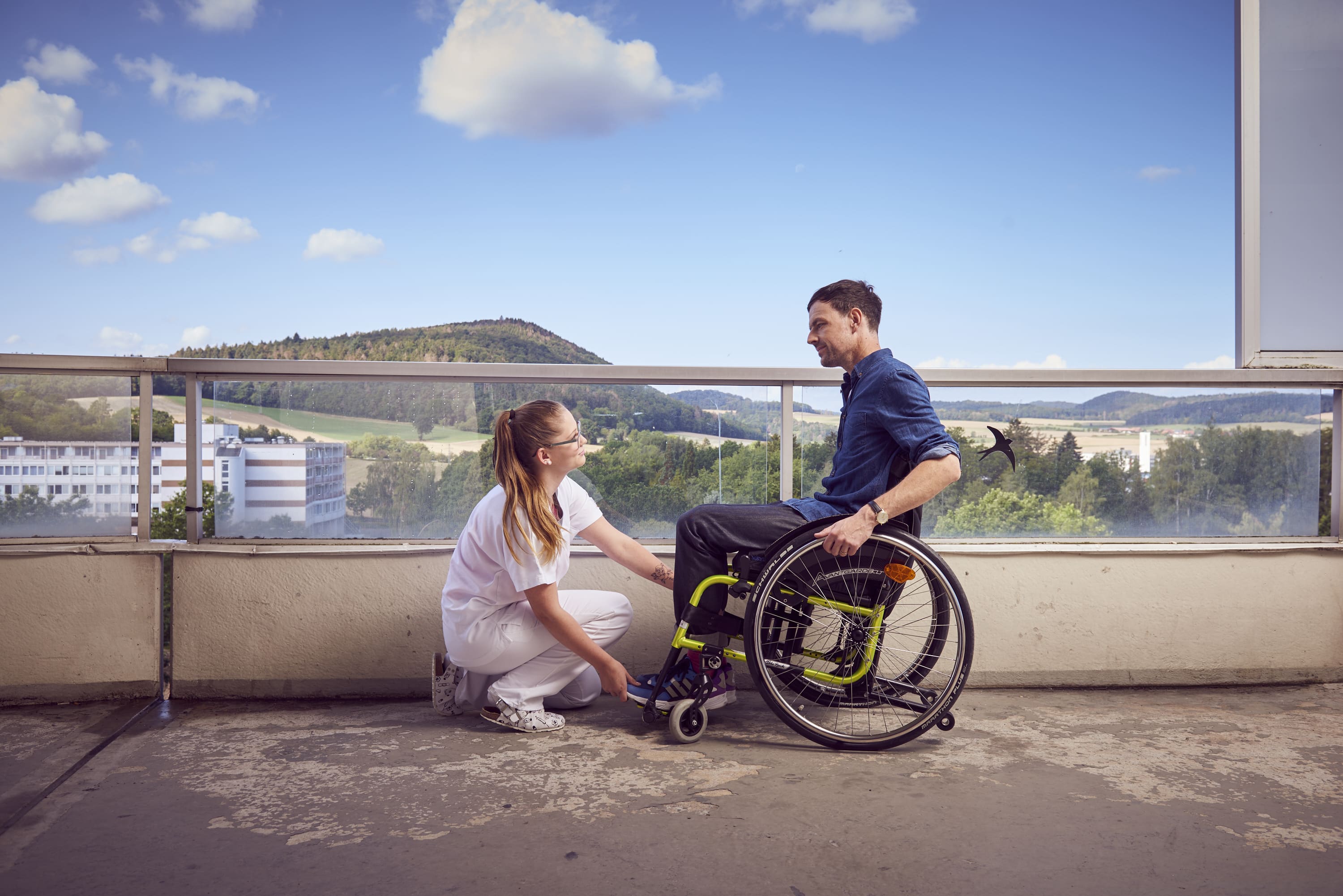 Individuelle Betreuung durch Pflegeexperten