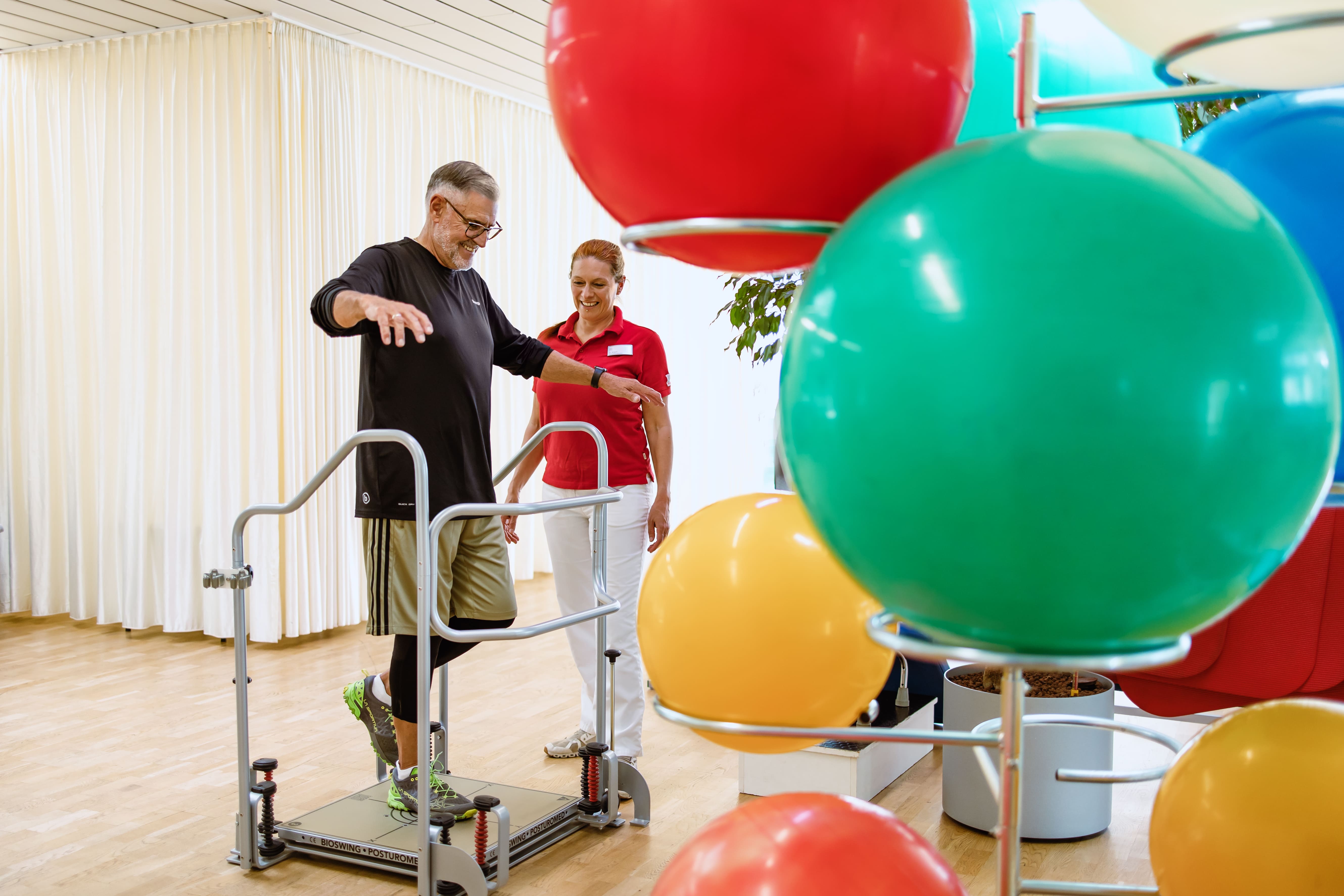 Bad Homburg Patienten mit Gehbeeinträchtigung