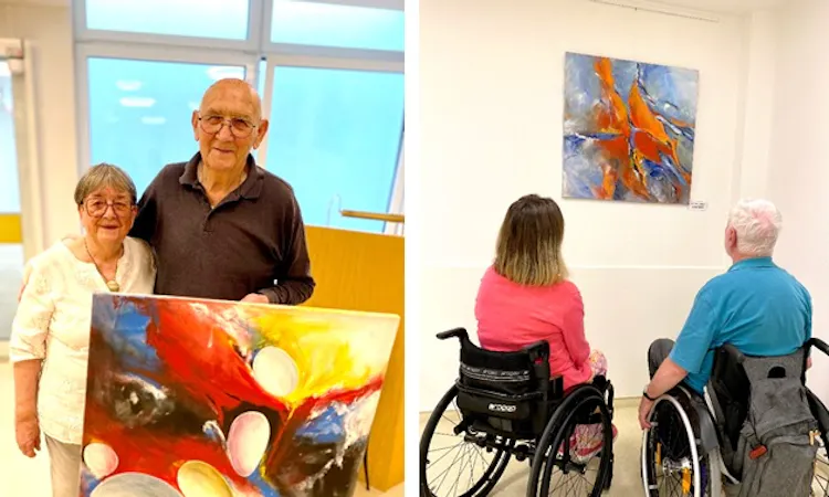 Vernissage für Patienten und Angehörige