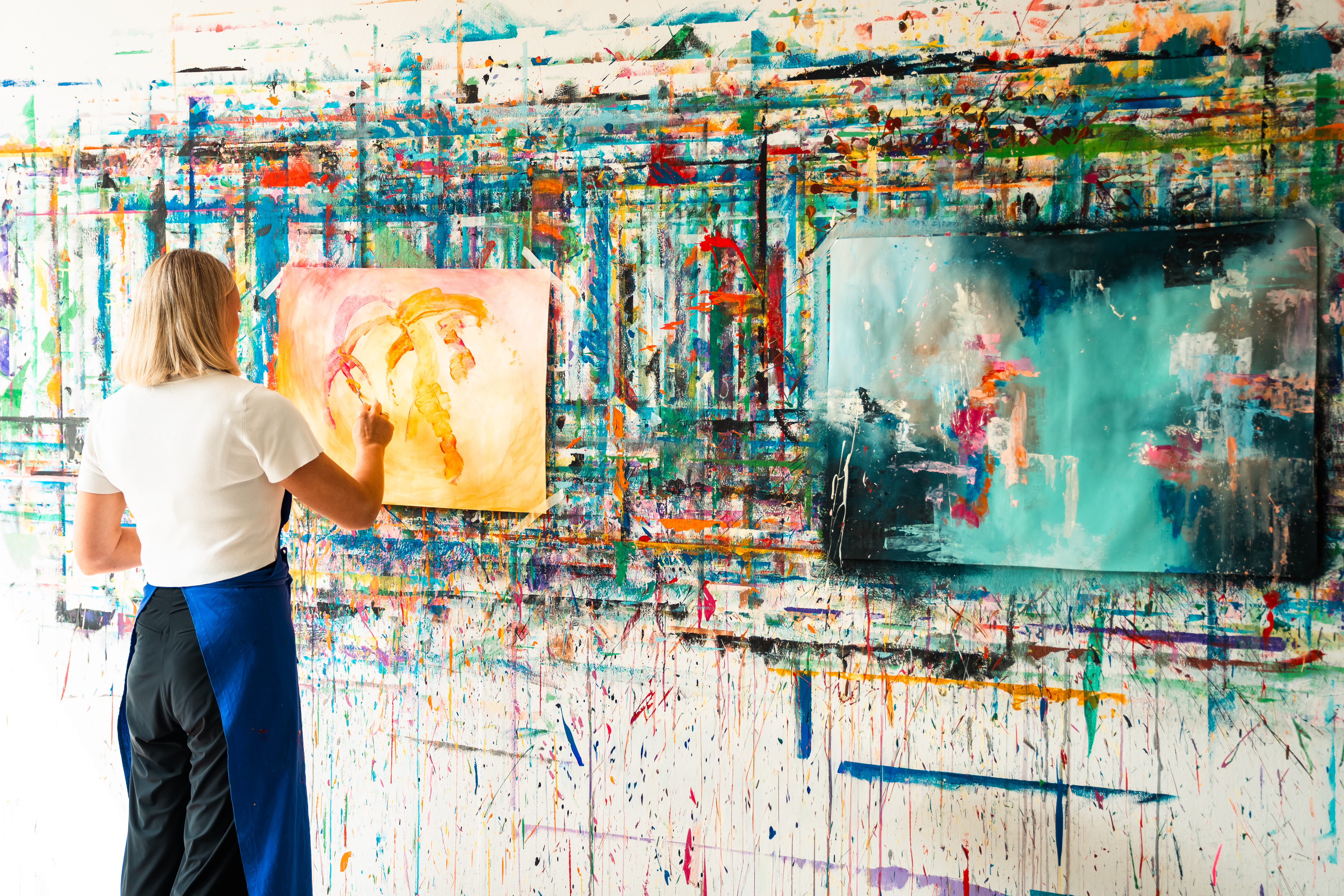 Gestaltungstherapie durch individuelle Kunst in der Hardtwaldklinik II