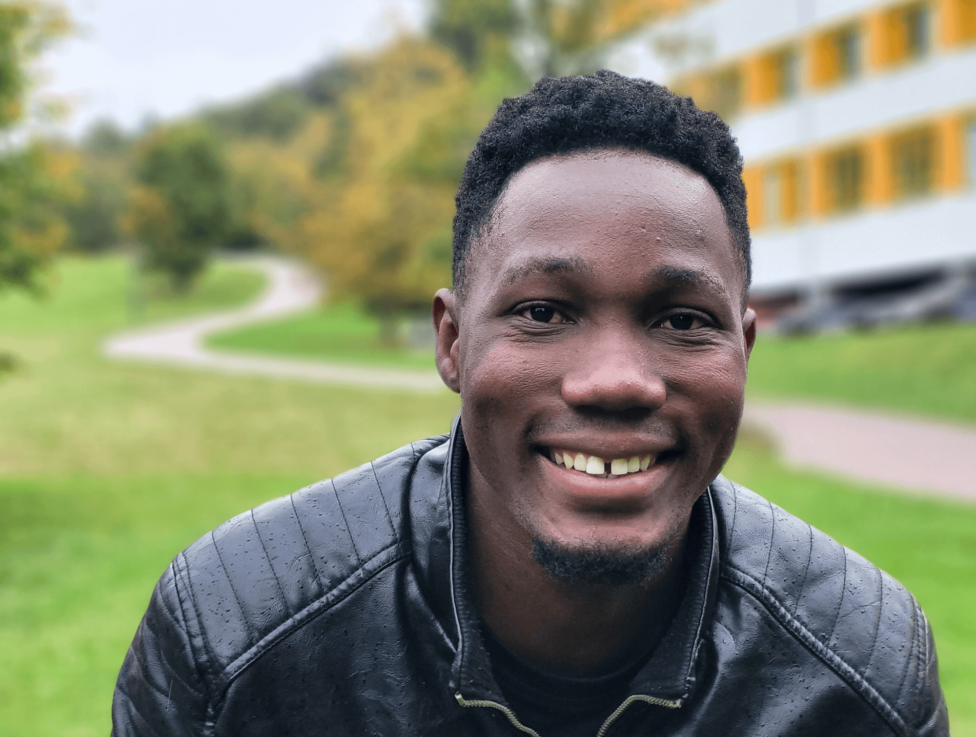 Junger Namibier in Wildungen