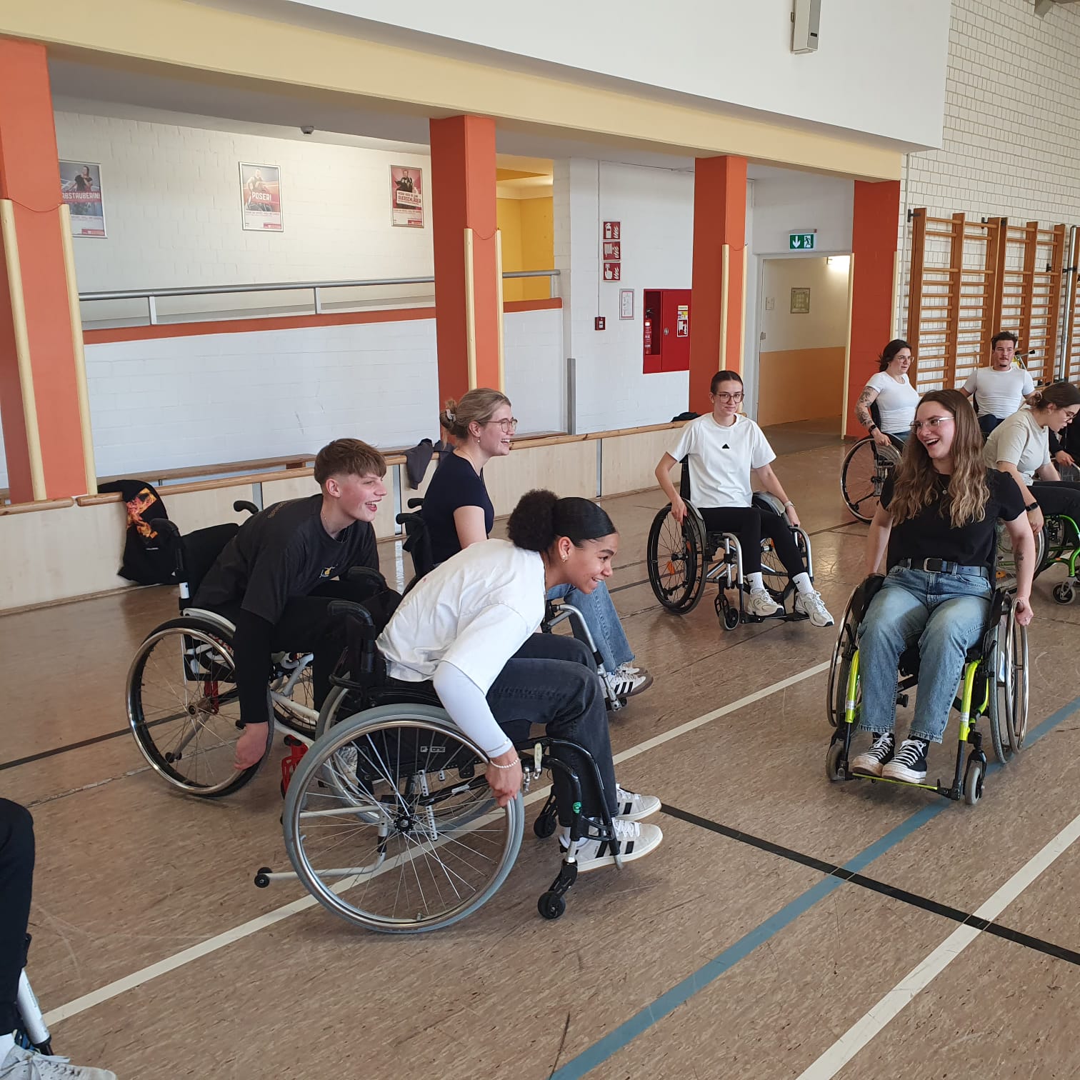 Rollstuhl-Selbsterfahrung