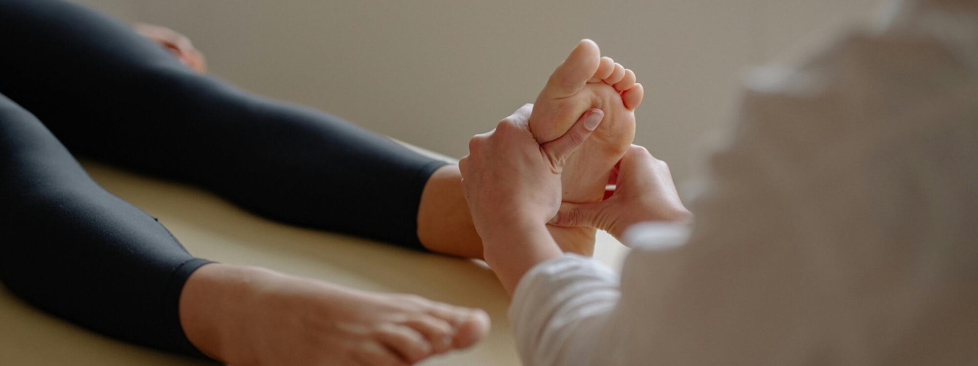 Fuß abtasten Fuß abtasten