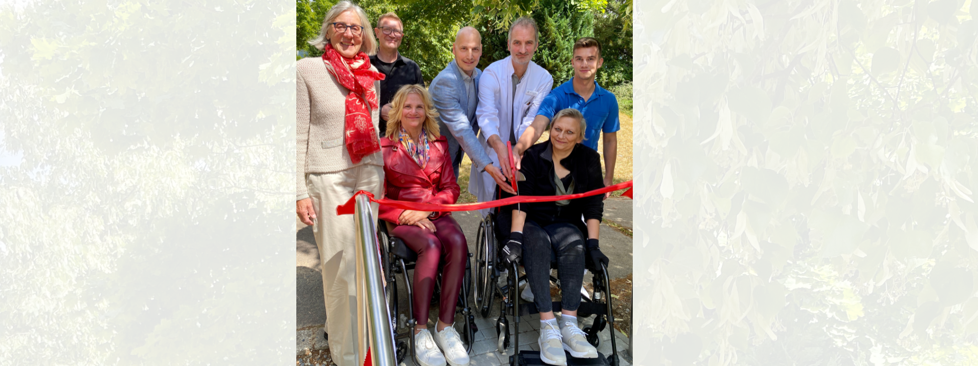 Werner Wicker Klinik eröffnet Rollstuhlparcours