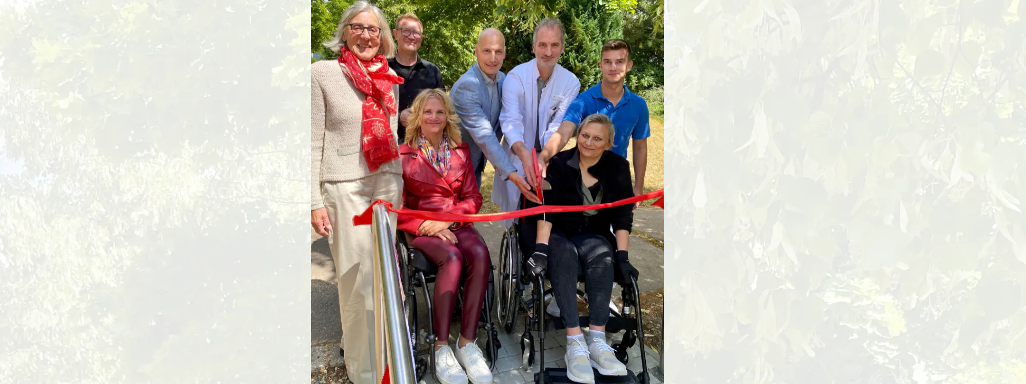 Werner Wicker Klinik eröffnet Rollstuhlparcours