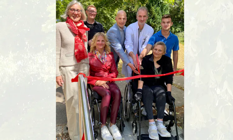 Werner Wicker Klinik eröffnet Rollstuhlparcours