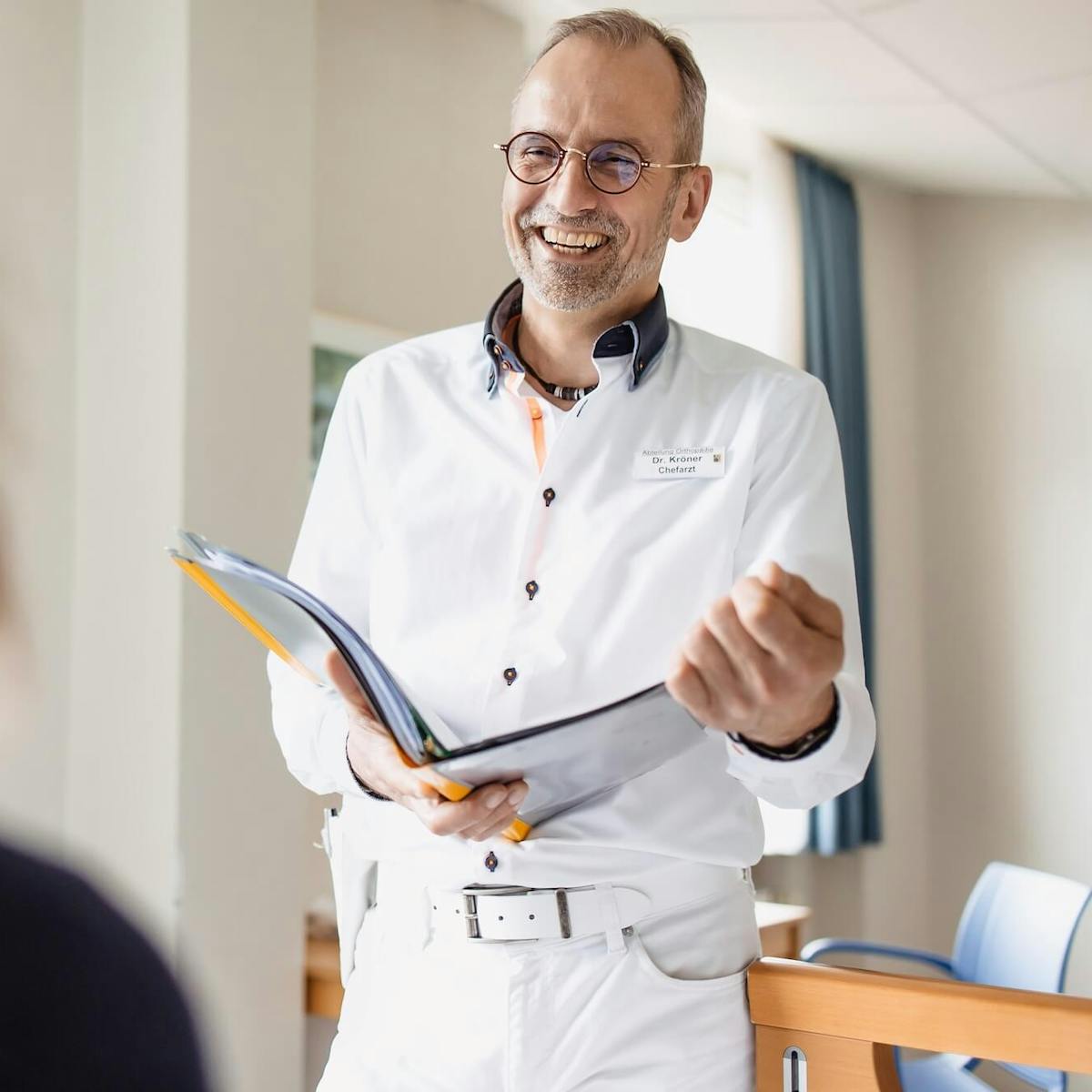 Chefarzt für Orthopädie Dr. med. Thomas Kröner in der Wicker Klinik in Bad Wildungen