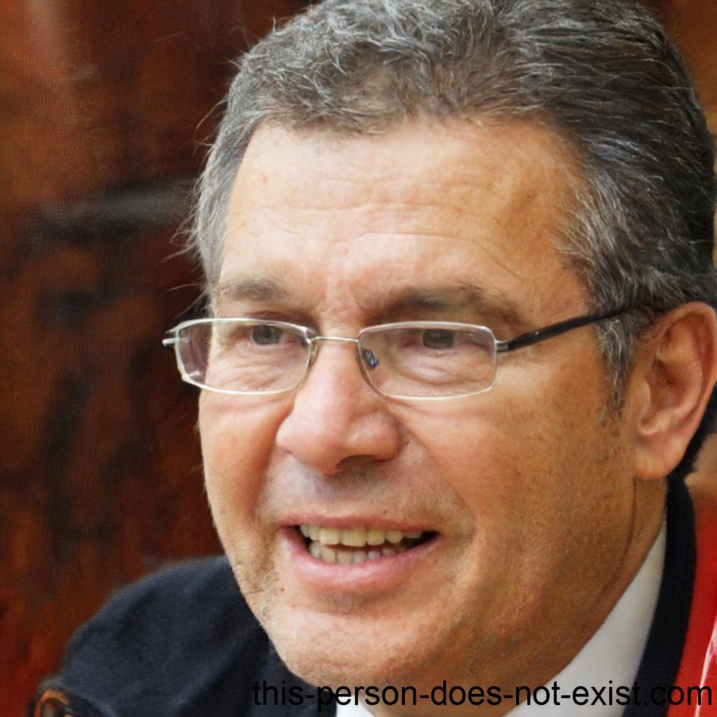 Portrait eines lächelnden Mannes