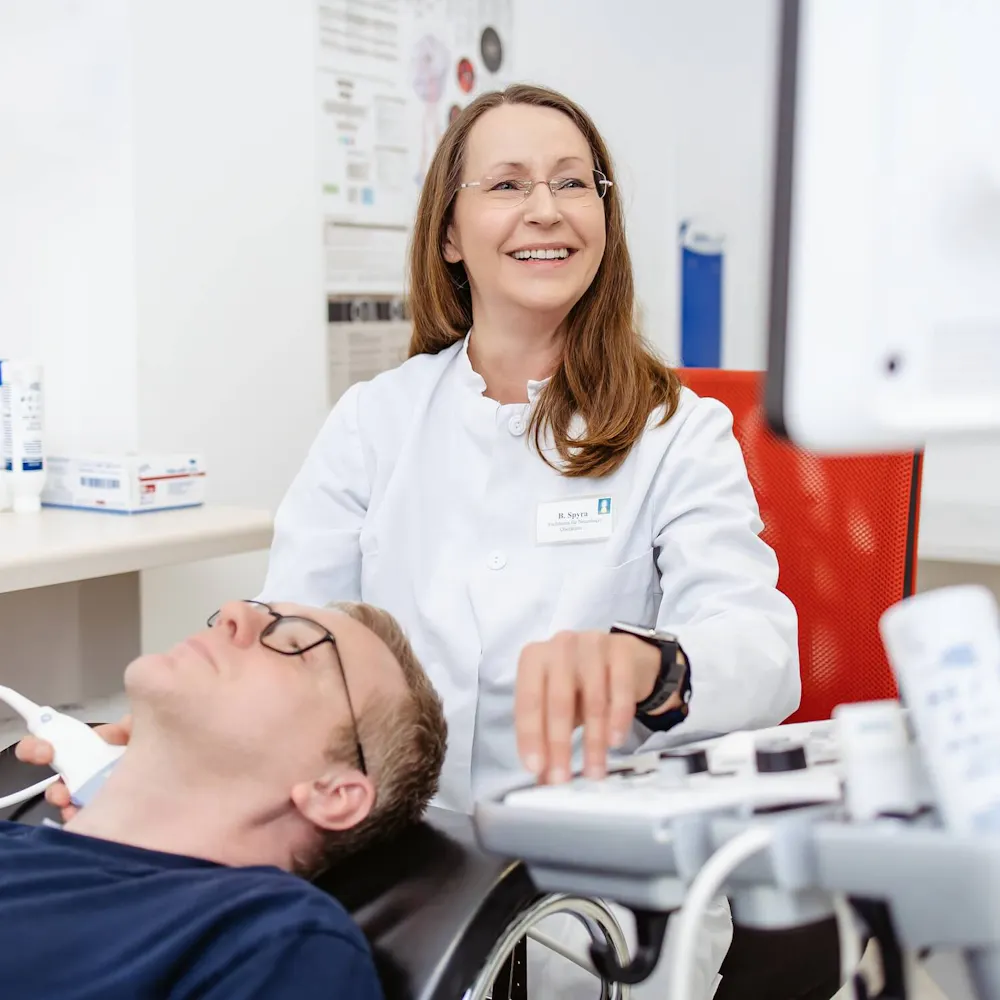 Birgit Spyra, Oberärztin in der Neurologie der Wicker Klinik in Bad Wildungen