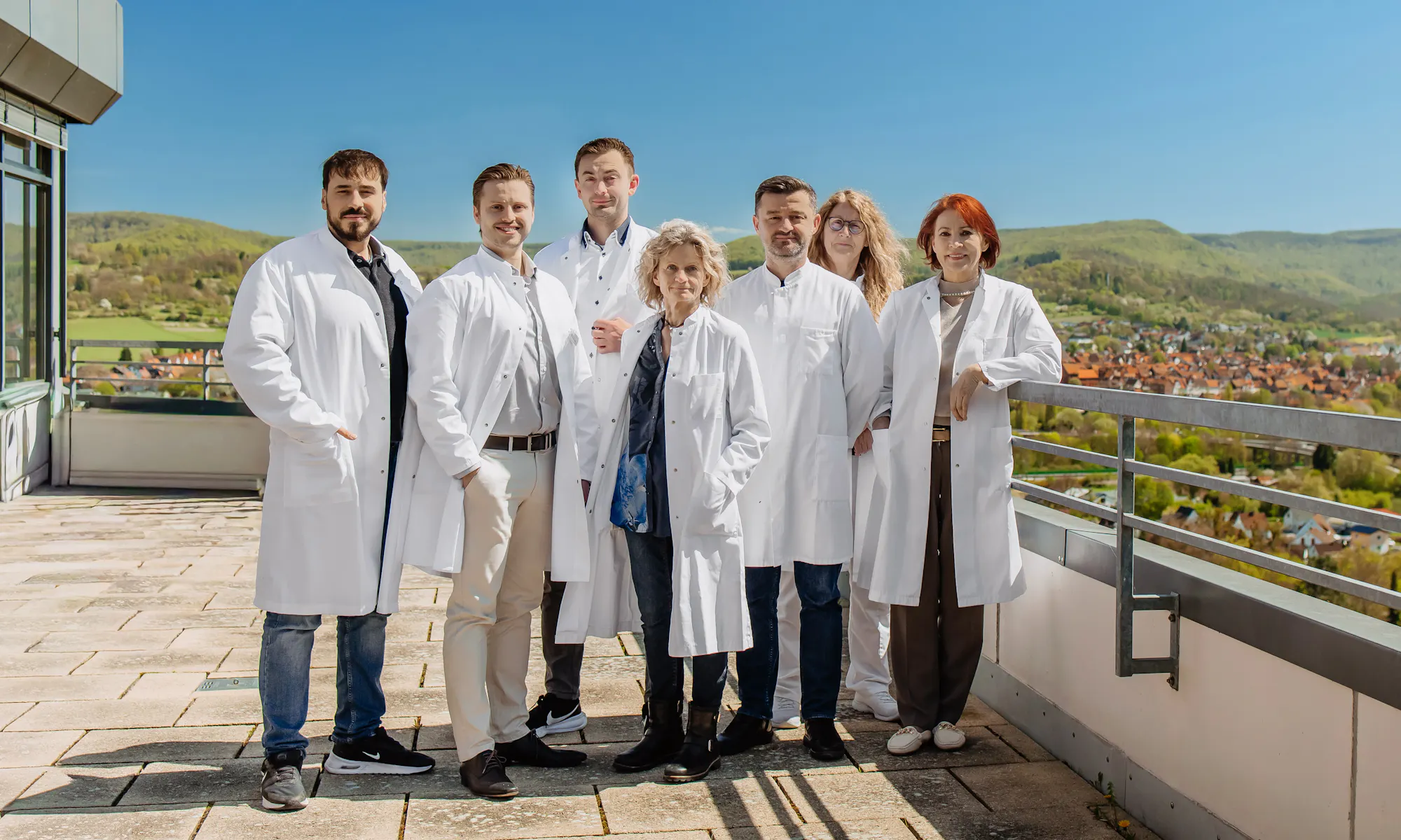 Gruppenfoto der Abteilung Neurologie