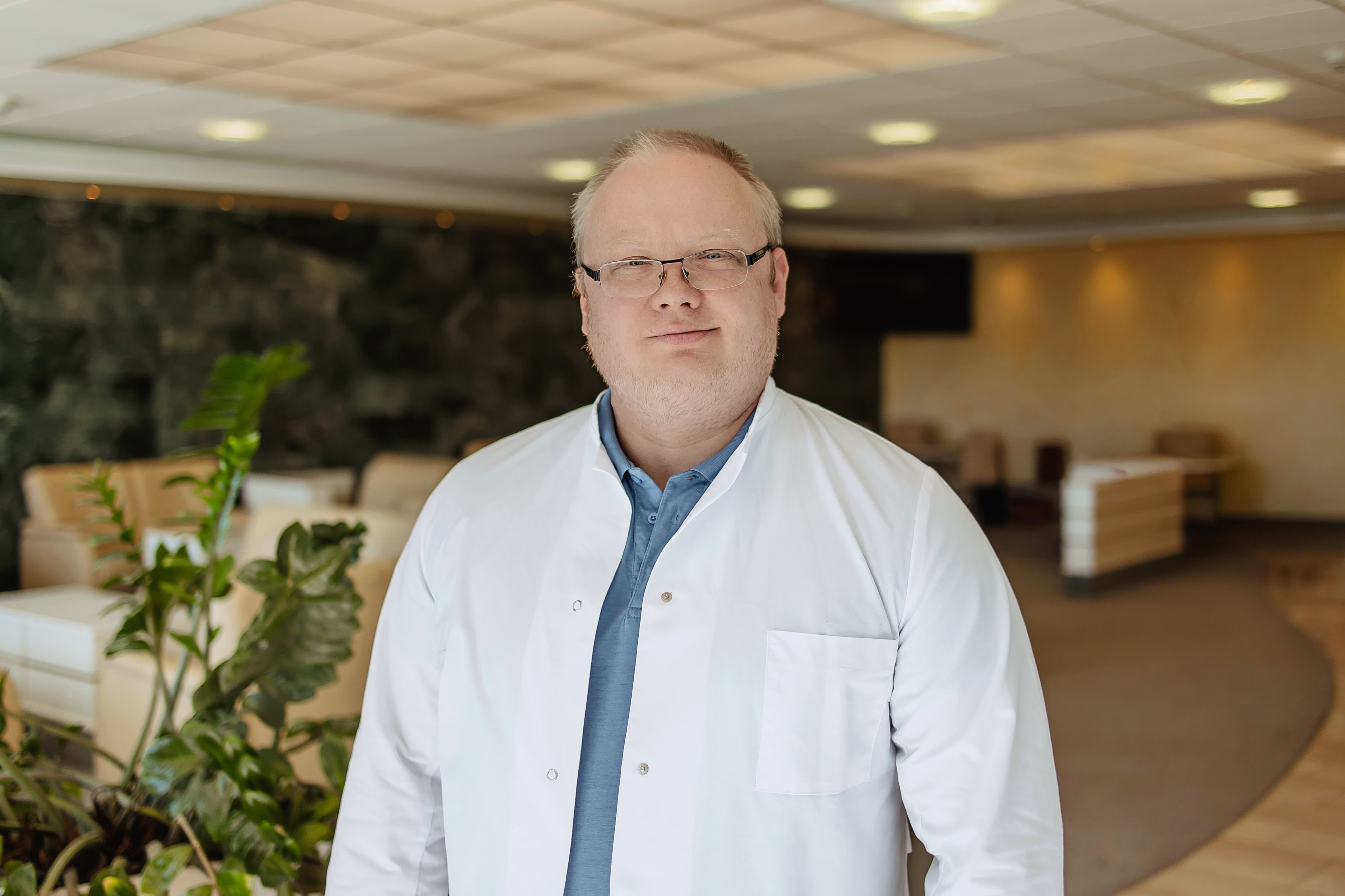 Sergei Kontorin, Onkologe in der Sonnenbergklinik in Bad Sooden-Allendorf