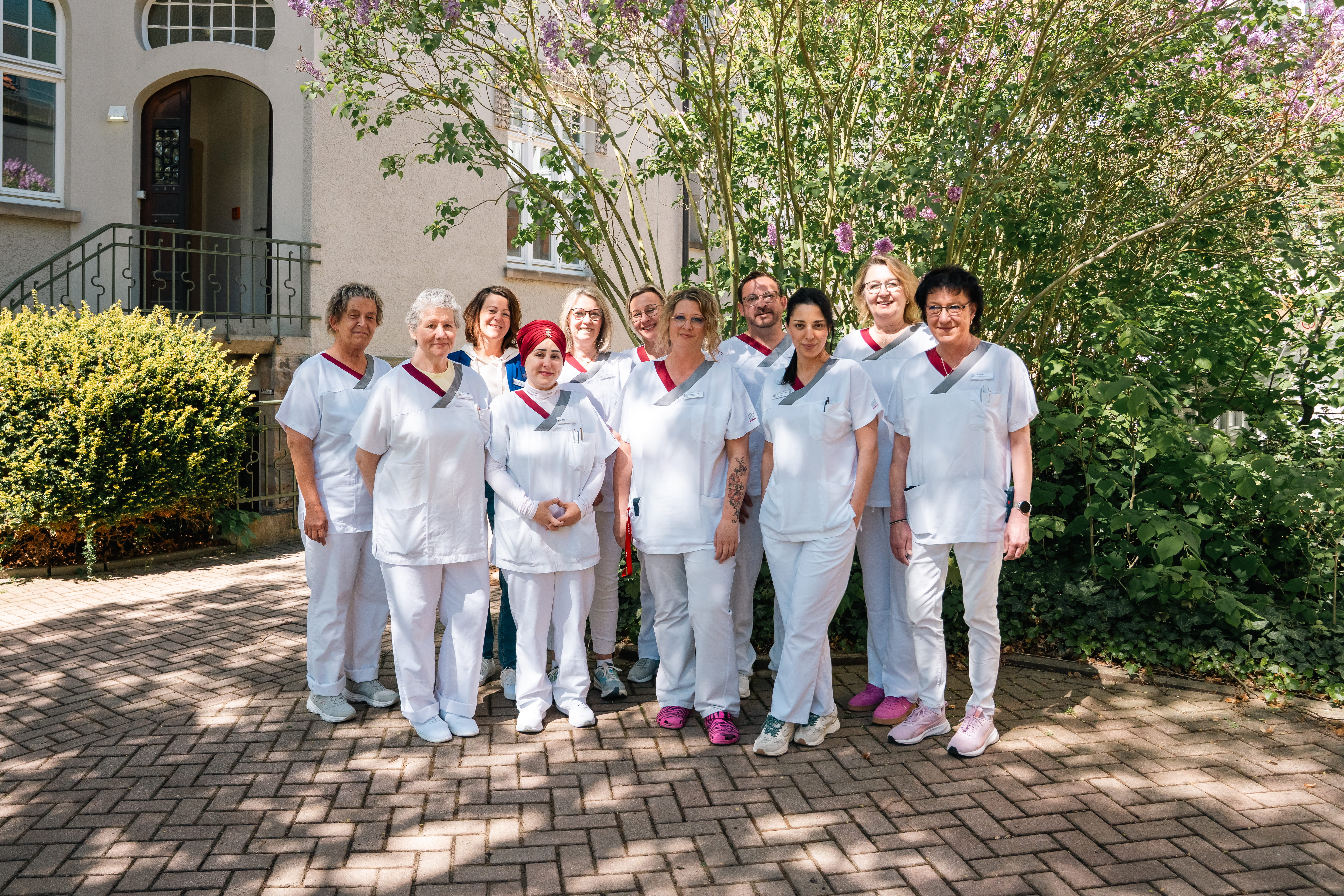 Das Pflegeteam in der Wicker Klinik in Bad Wildungen