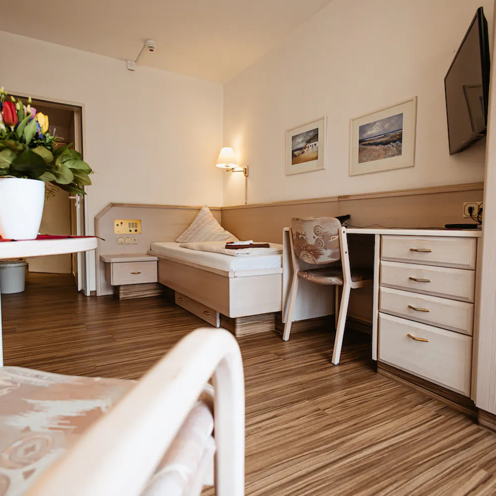Zimmer der Sonnenberg-Klinik