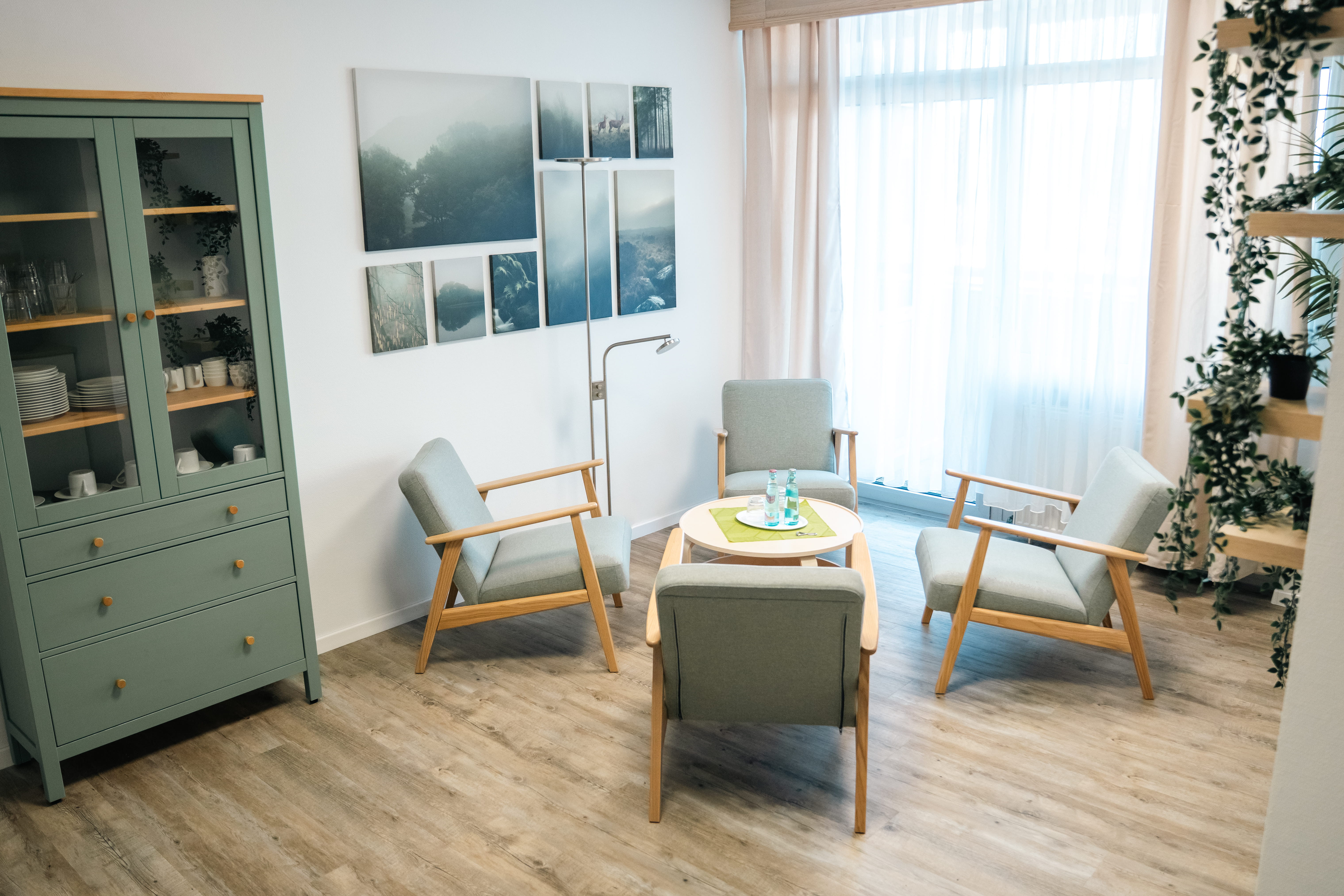 Komfortlounge in der Rehaklinik der in der Hardtwaldklinik II