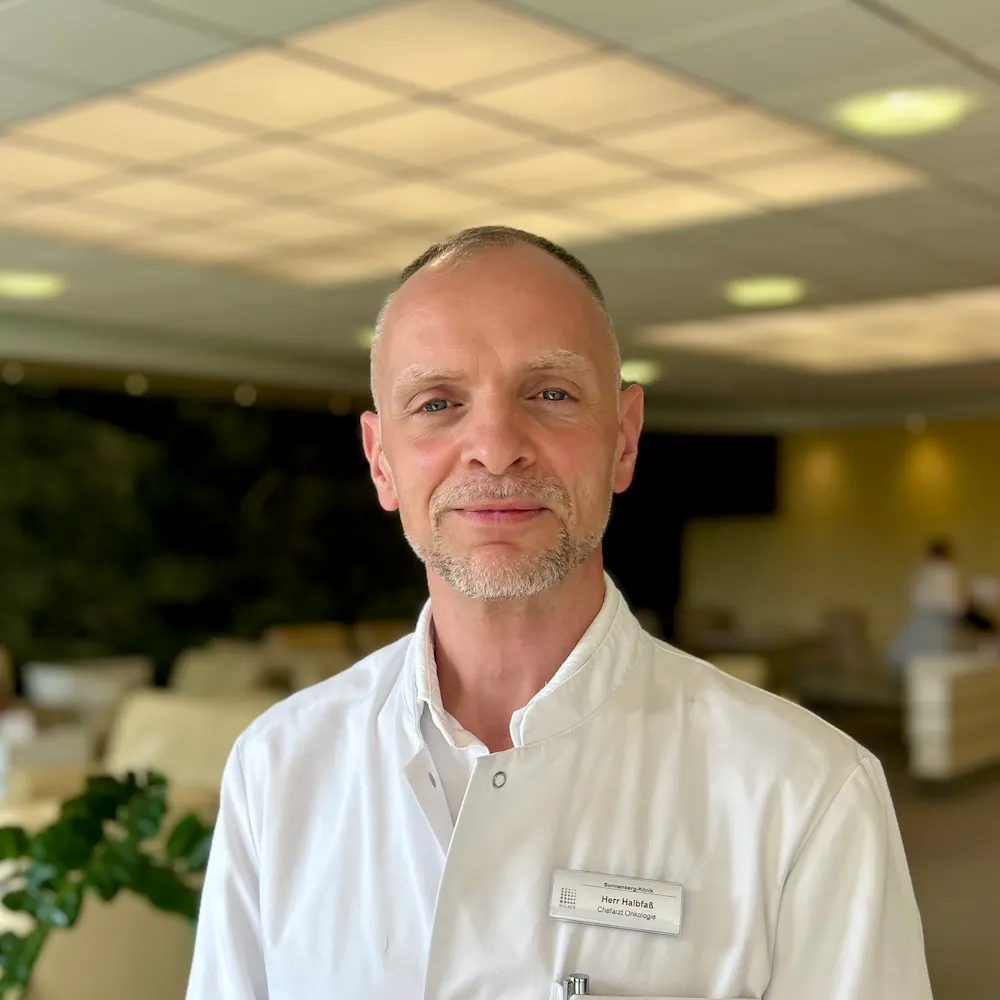 Volker Halbfaß Chefarzt für Onkologie Sonnenberg-Klinik