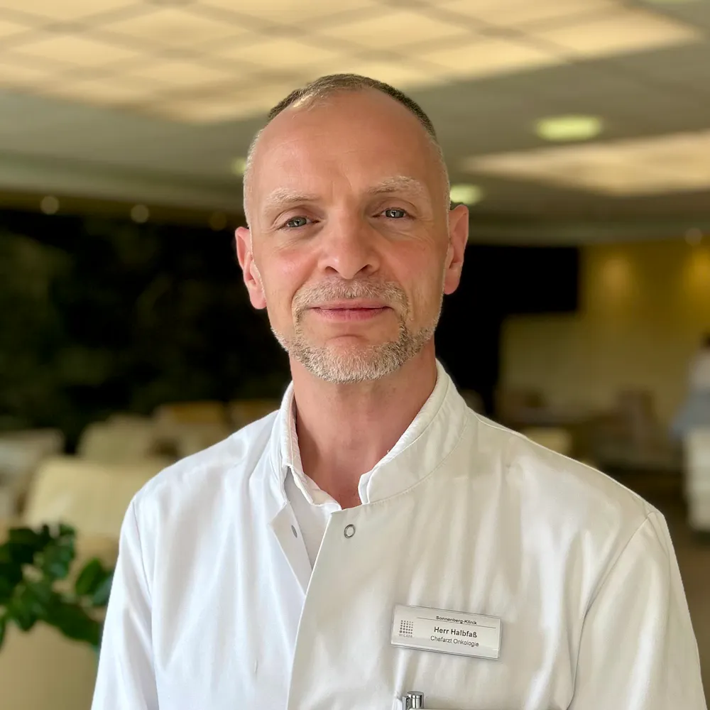 Volker Halbfaß Chefarzt für Onkologie Sonnenberg-Klinik