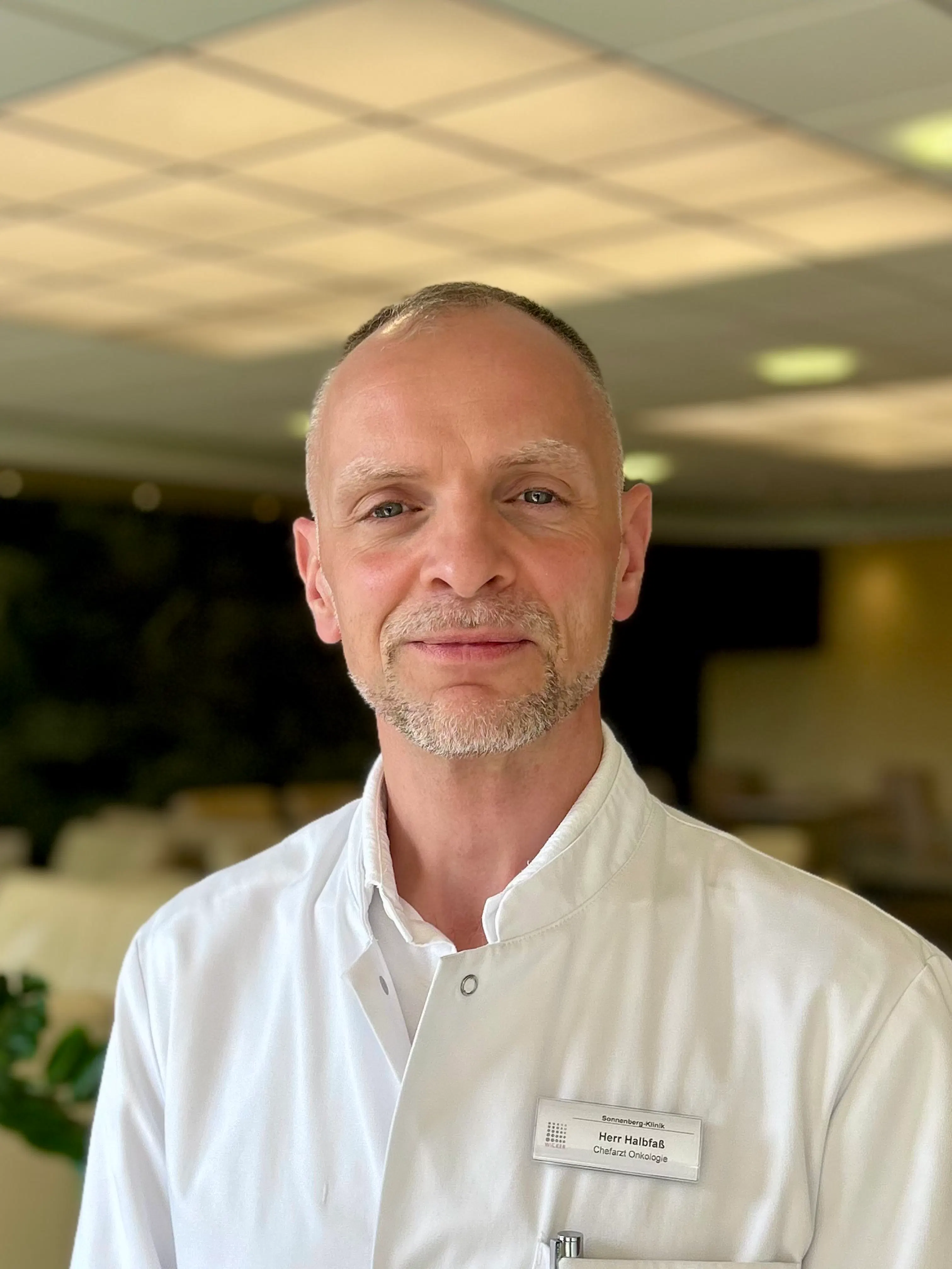 Volker Halbfaß Chefarzt für Onkologie Sonnenberg-Klinik