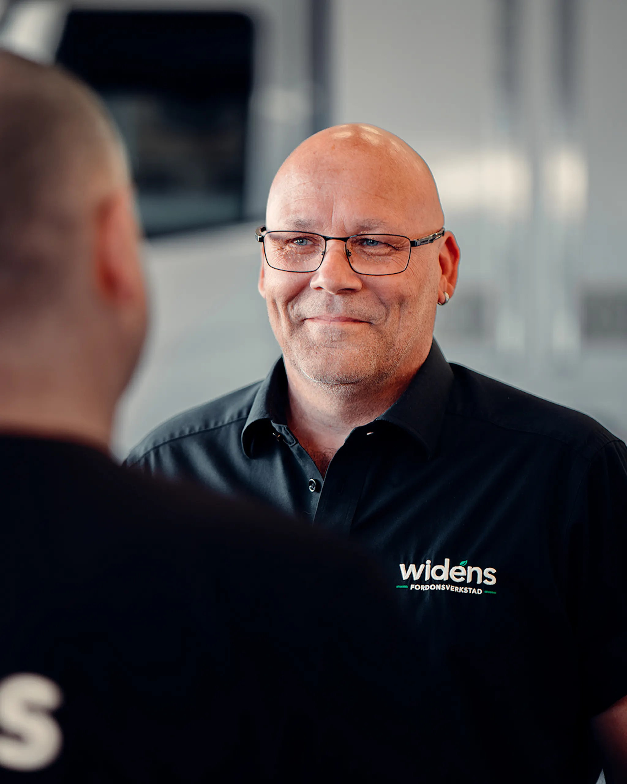 Michael Hafdell, VD på Widéns Fordonsverkstad