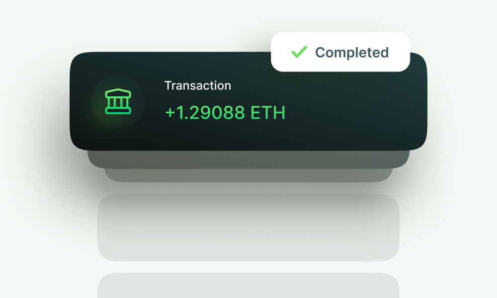 Buy tokens with a credit card