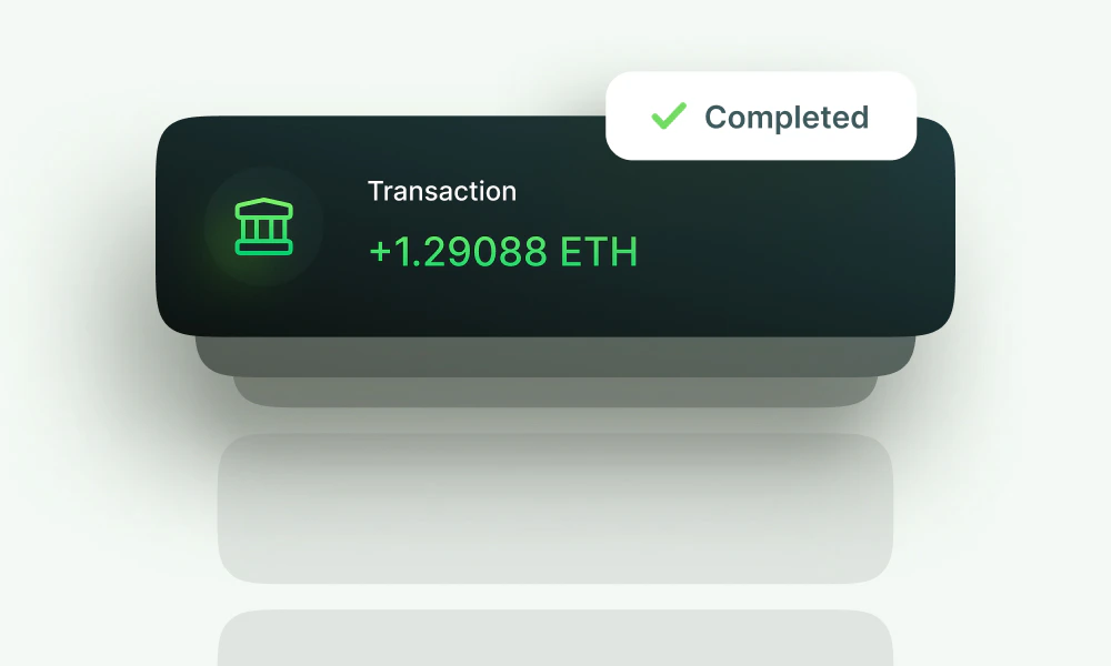 Buy tokens with a credit card