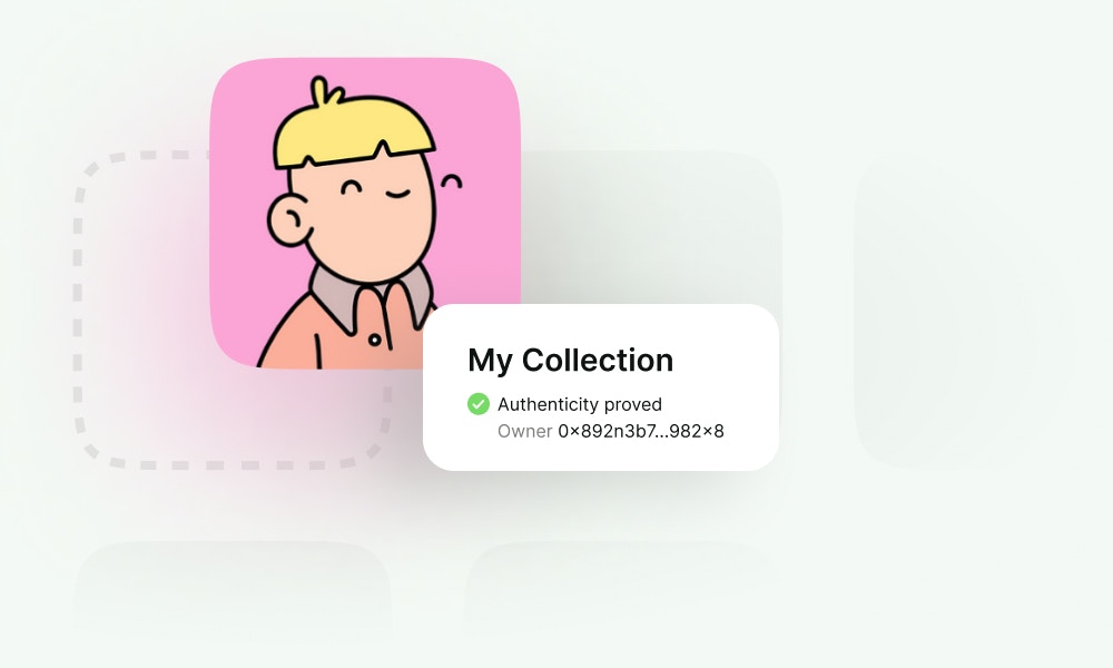 Convenient NFT gallery