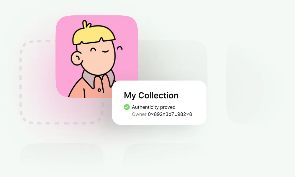 Удобная галерея NFT