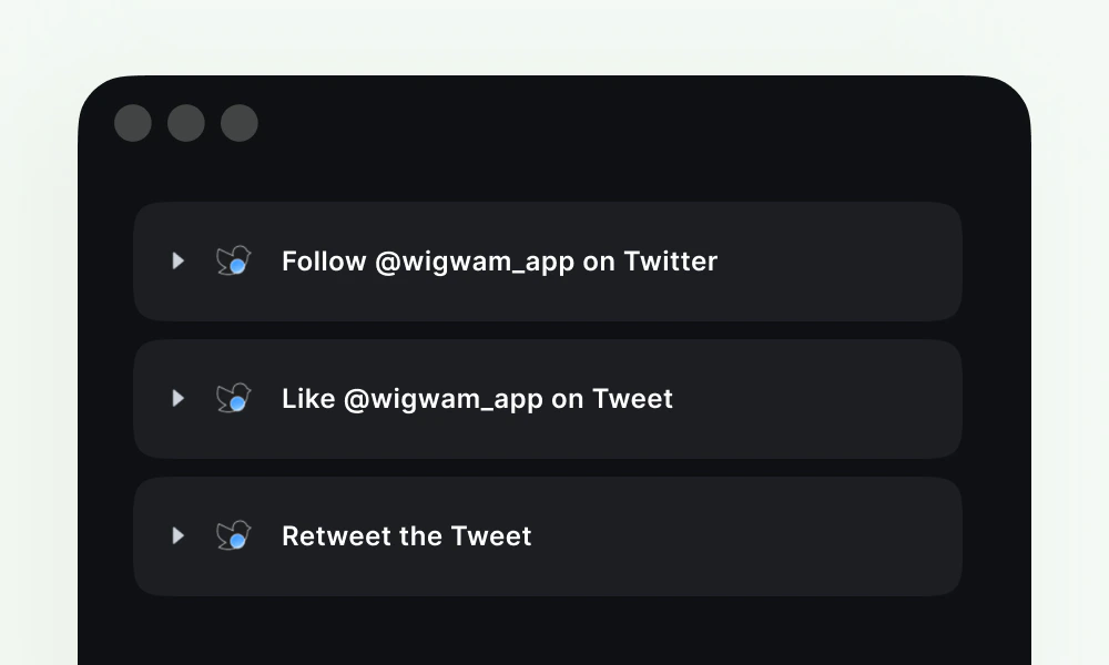5. Complete social tasks