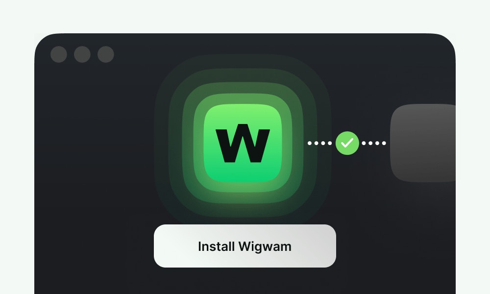 1. Install Wigwam