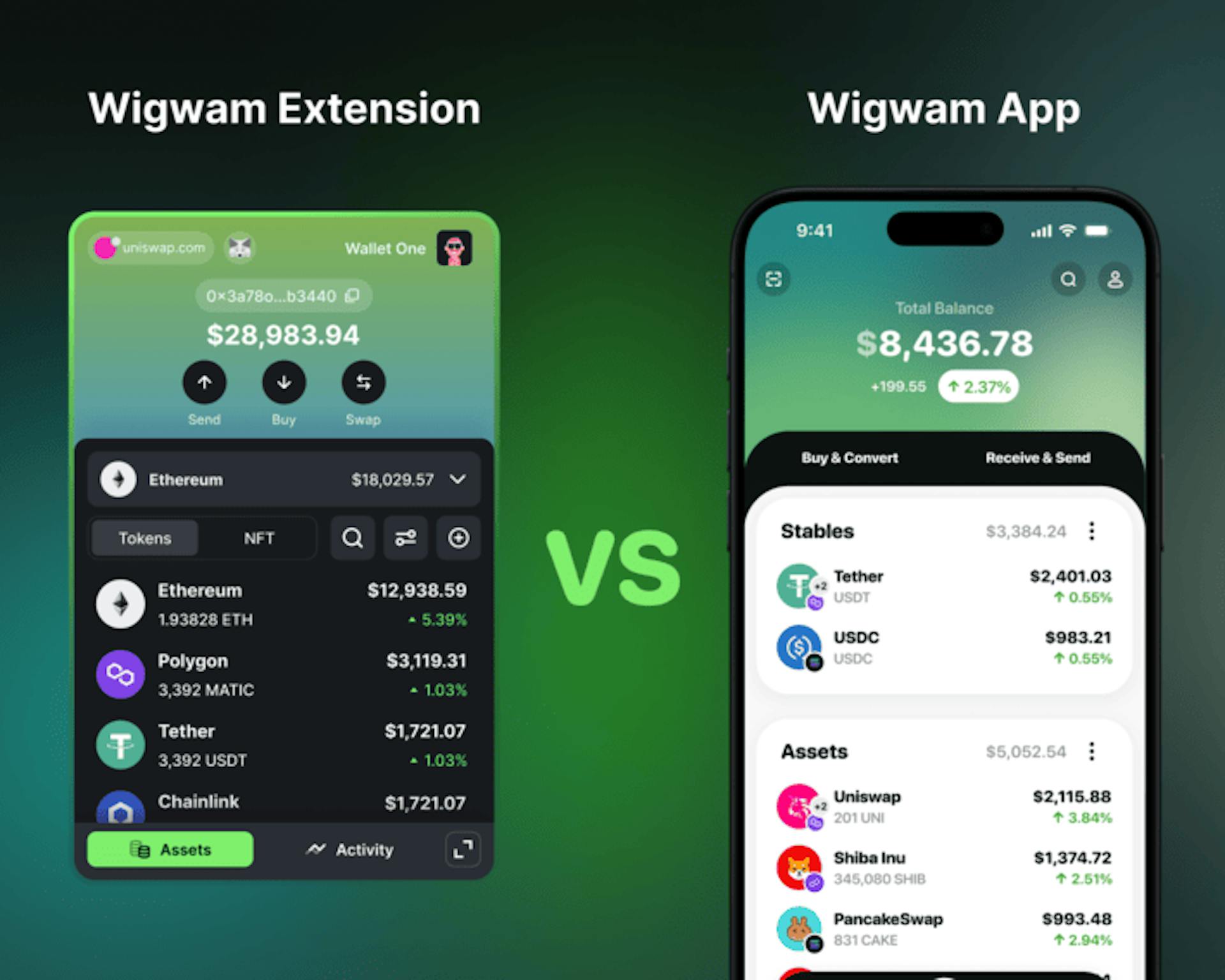 App with Extension