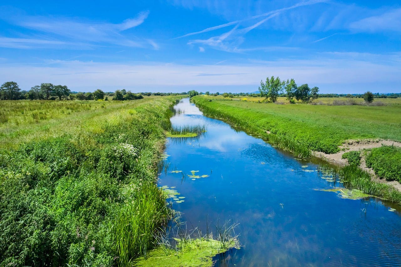 River running through Honeygar