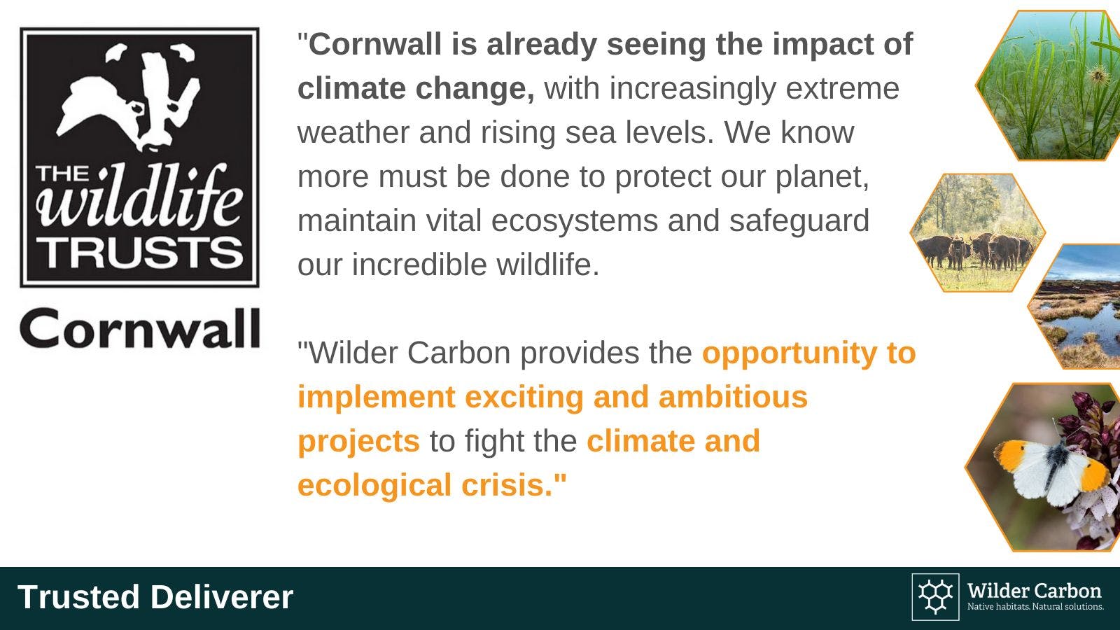 Cornwall Wildlife Trust - Trusted Deliverer