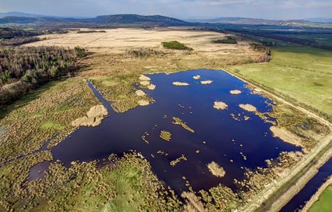 South Lakeland Nature Reserve Aerial View