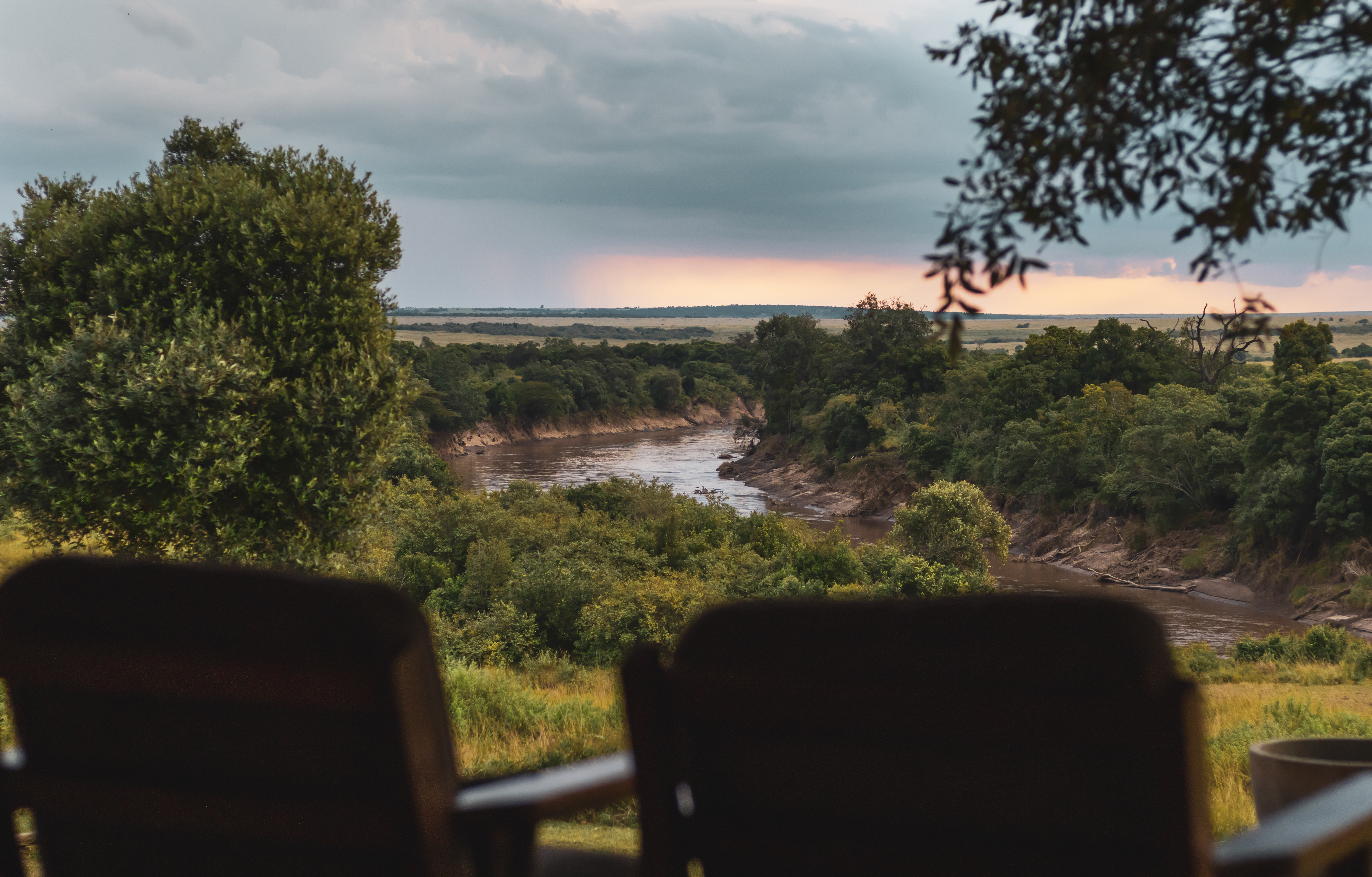 Mara River from Camp