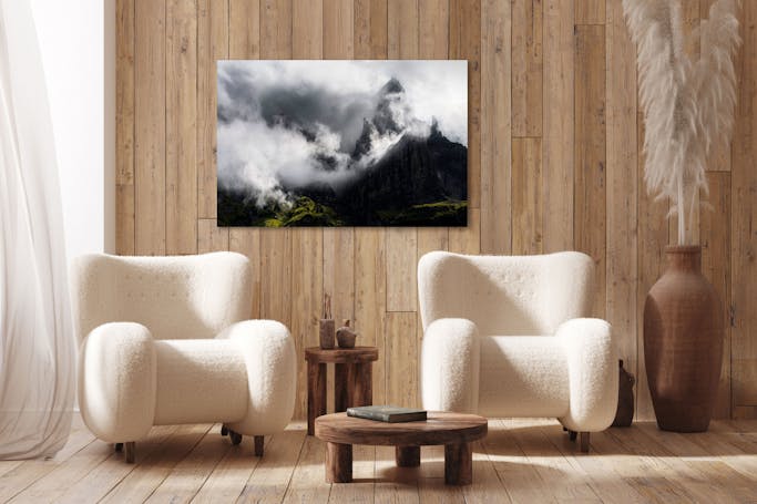 Forêt enneigée, Fine Art, Giclée, photo panoramique tirage sur carton Fine  Art -  France