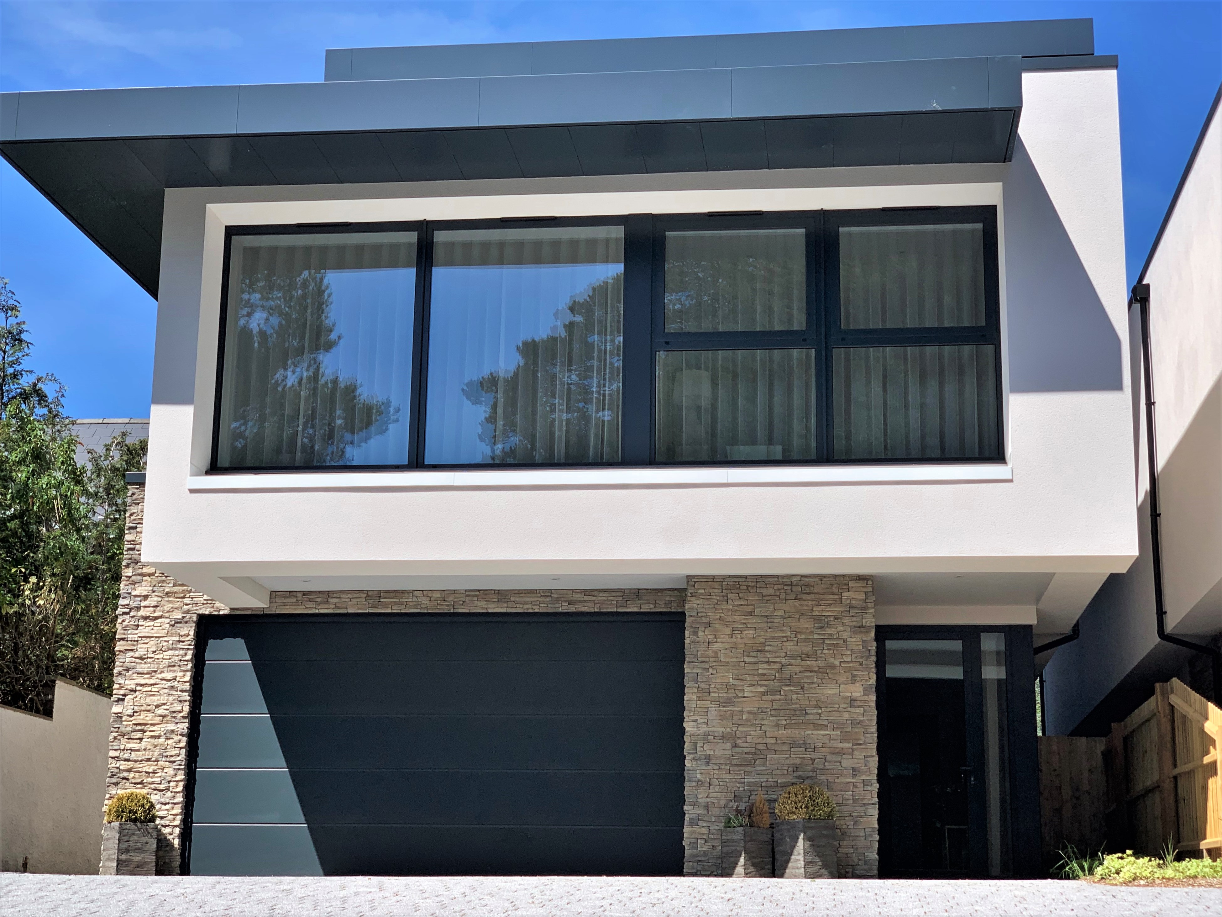 Como from the Ornel range on a modern building in Poole