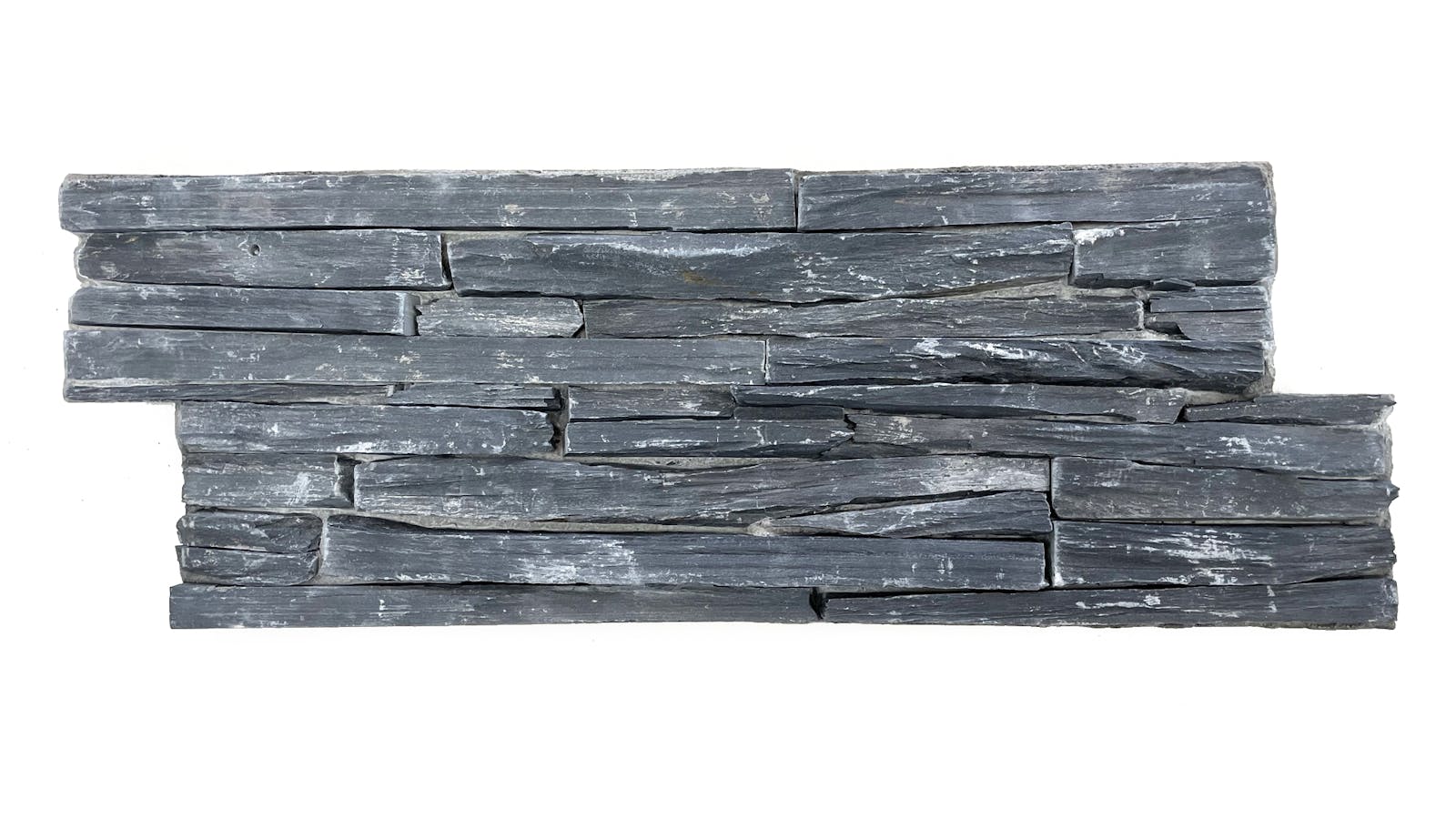 Stacked Carbon - real stone panel
