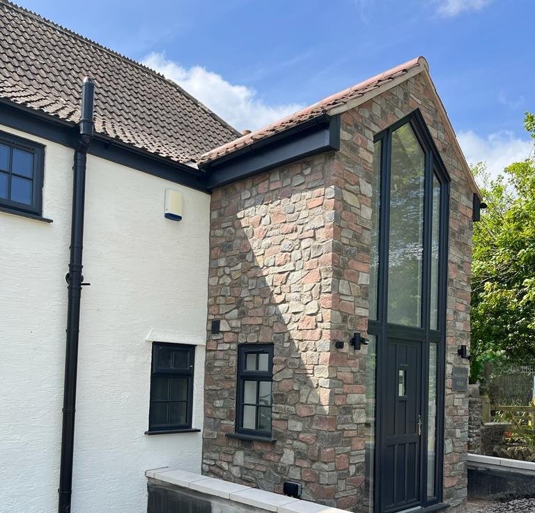 Britannia mix 2 - DIY mixture of real stone slips