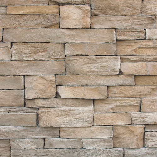 Engineered stone wall cladding - BROKEN ROCK - Wild stone - interior /  exterior / textured