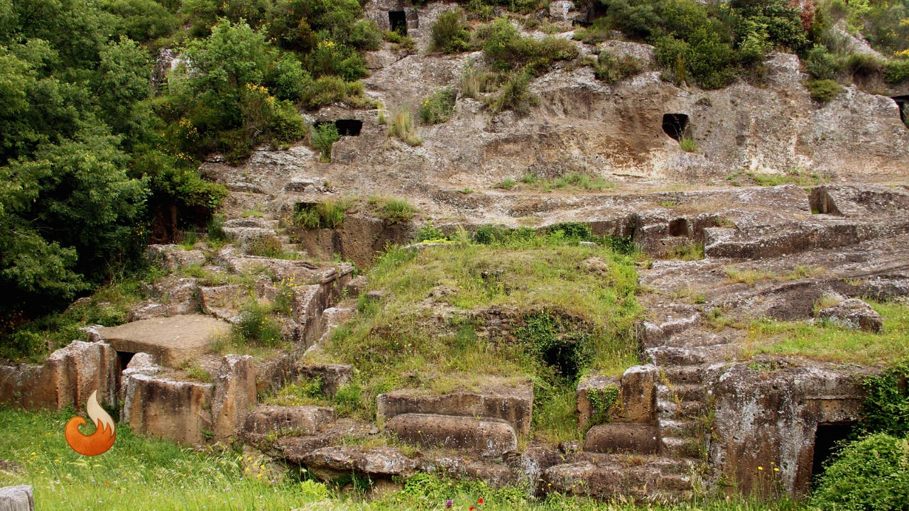 Necropoli etrusca lungo il Cammino dei Tre Villaggi