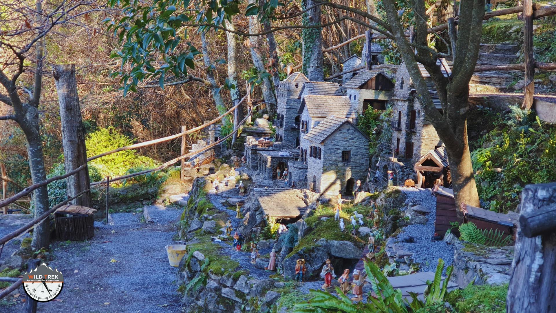 Presepe nel bosco di Viganego