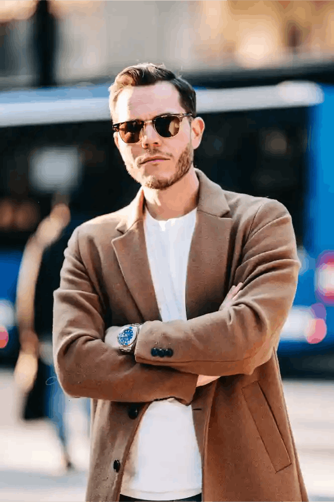 William Baker in an urban environment