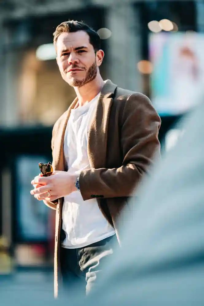 William Baker in an urban environment